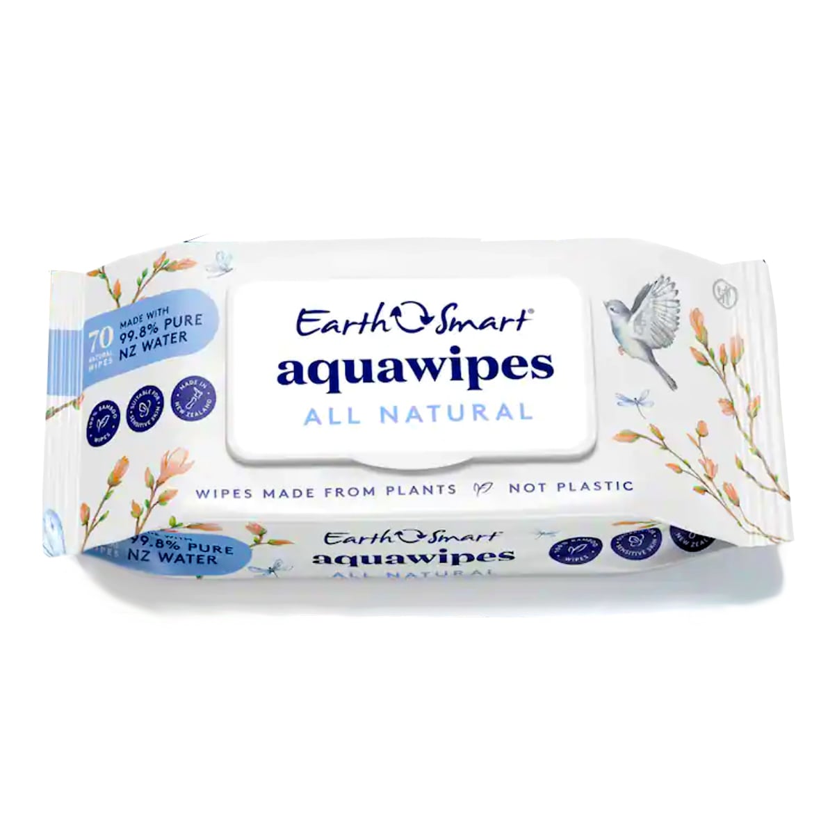 Earth Smart Aquawipes - Cat Chapman Illustration