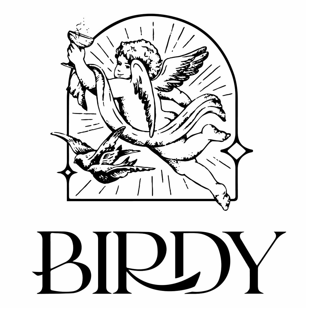 Birdy Cocktail Bar - Cat Chapman Illustration