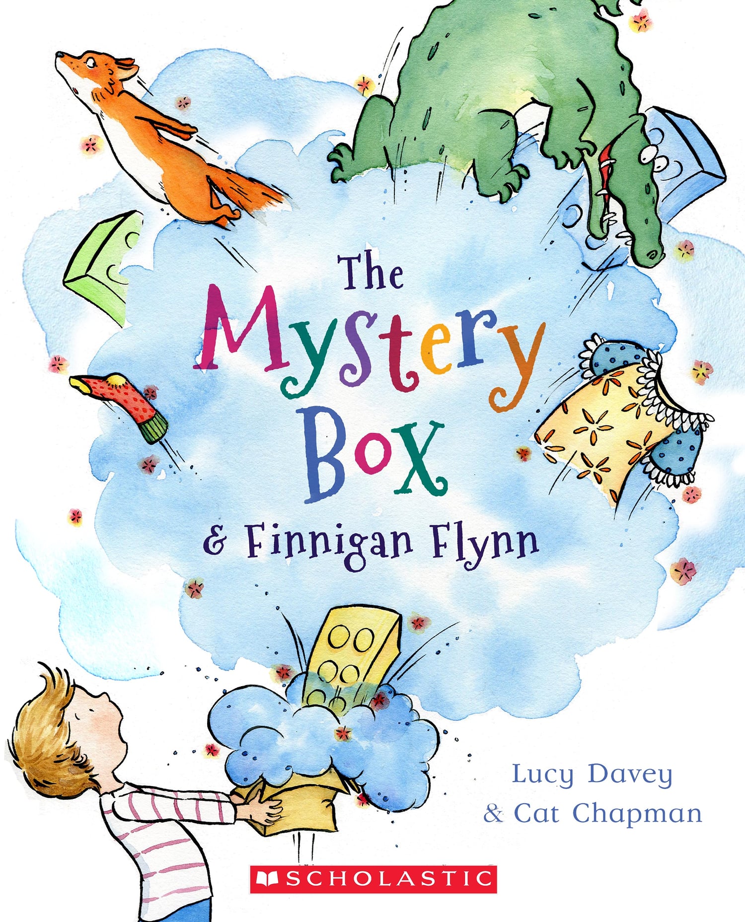 The Mystery Box and Finnigan Flynn - Cat Chapman Illustration
