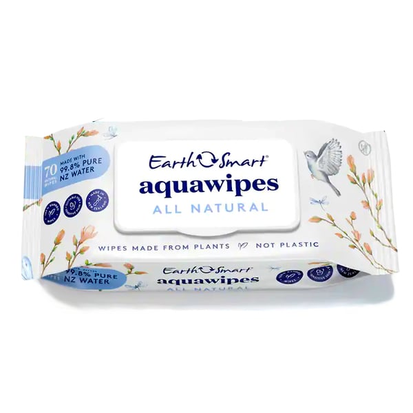Earth Smart Aquawipes - Cat Chapman Illustration