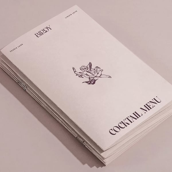 Birdy Cocktail Bar - Cat Chapman Illustration