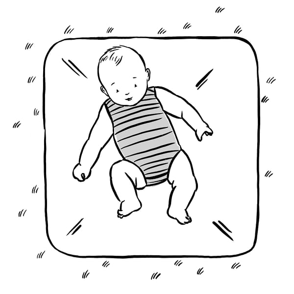 Nature Baby Cloth Guide - Cat Chapman Illustration
