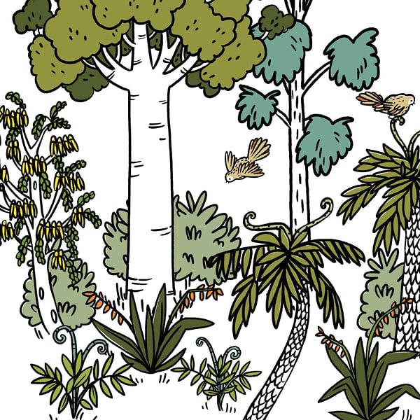 Ecostore Little Bits Of Good - Cat Chapman Illustration