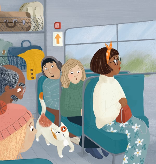 Looking for Cat - Cat Chapman Illustration