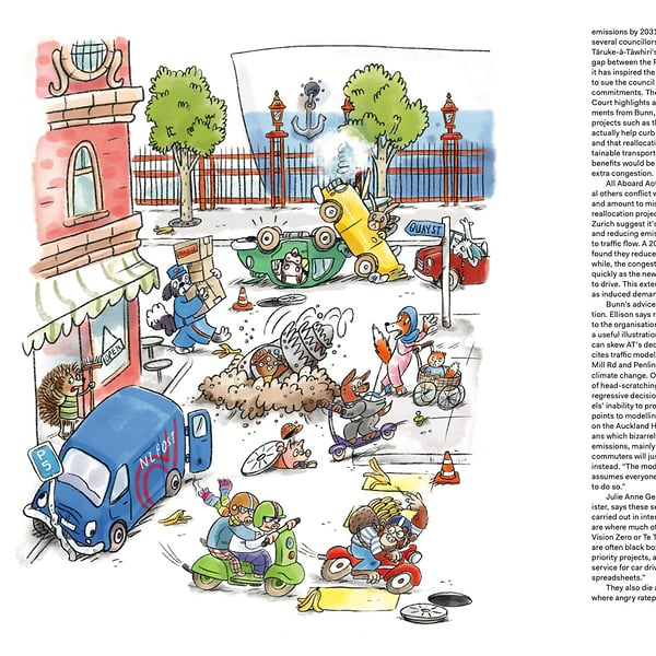 Metro Magazine - Cat Chapman Illustration