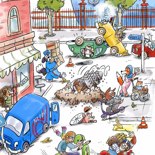 Metro Magazine - Cat Chapman Illustration