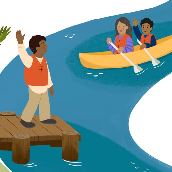 Pillars Mentor Pathway - Cat Chapman Illustration