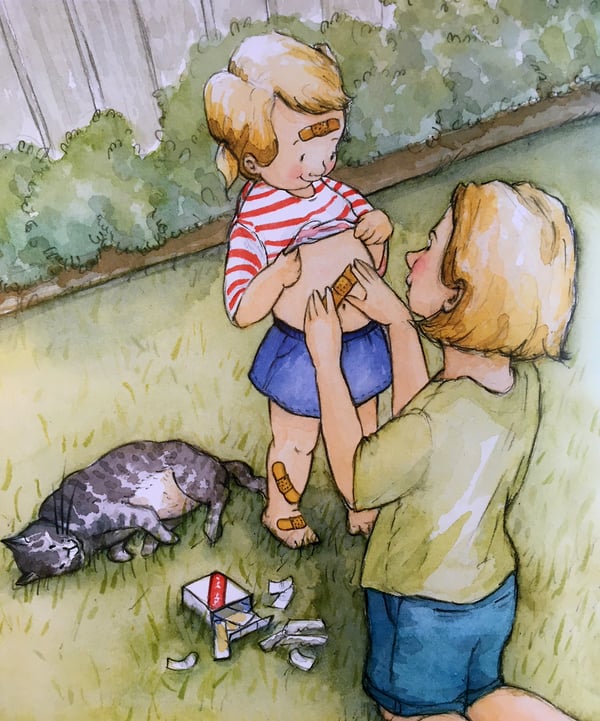 The Best Mum in the World - Cat Chapman Illustration