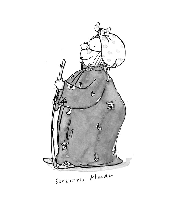 Little Witch - Cat Chapman Illustration