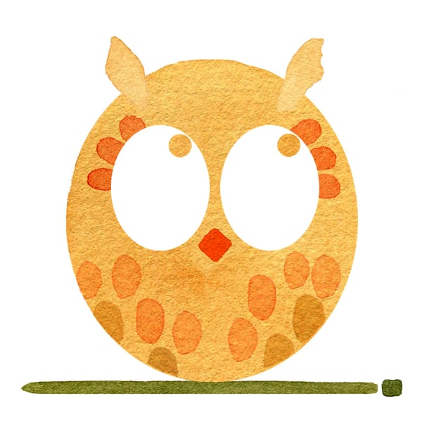 Little Owl - Cat Chapman Illustration
