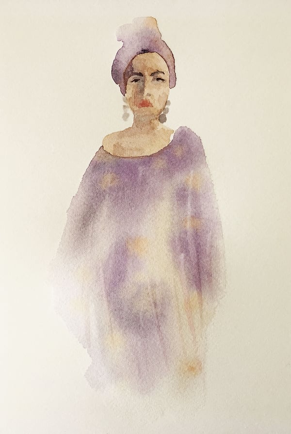 Miss Crabb - Cat Chapman Illustration