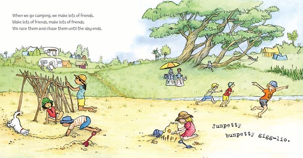 When We Go Camping - Cat Chapman Illustration