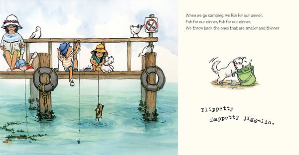 When We Go Camping - Cat Chapman Illustration