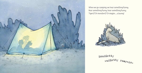 When We Go Camping - Cat Chapman Illustration